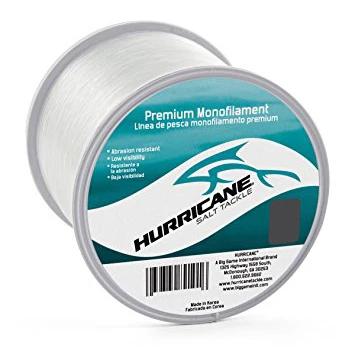 Hurricane Monofilament - Size:1/4 - LB Test:35