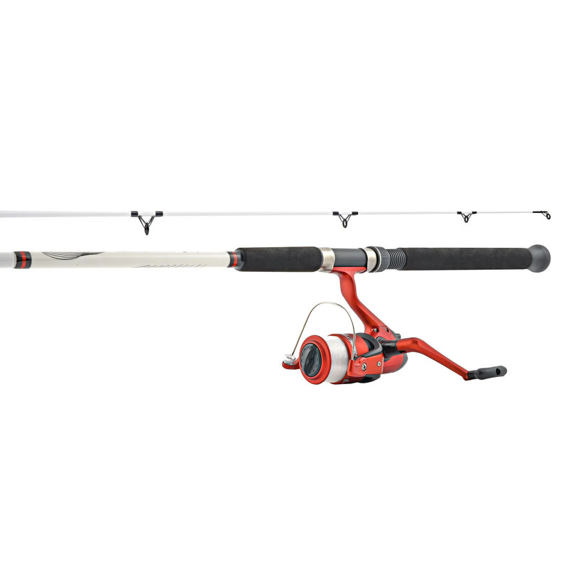 Competitor Spinning Reel Rod Combo - South Bend - Color:White - Size:8'Med Heavy