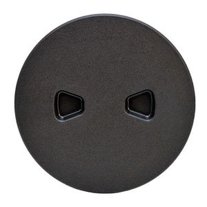 Deck Plates - Marpac - Style:Screw Out - Size:4" - Color:Black