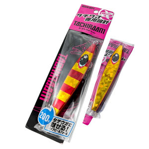 Tachiraam Jig - Xesta - Size:200g - Color:Holo/ Red Gold Strips