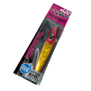 Tachiraam Jig - Xesta - Size:200g - Color:Red Head/ Holographic Gold