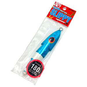 Slow Emotion Slippy Jig - Xesta - Size:180g - Color:Holographic Blue/Glow Strip