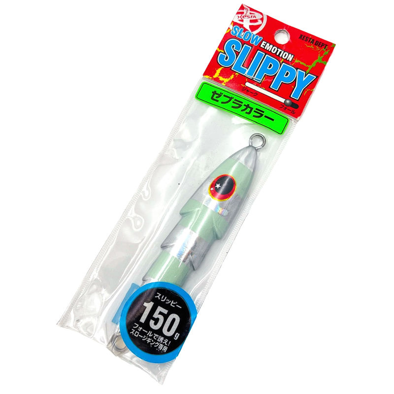 Slow Emotion Slippy Jig - Xesta - Size:150g - Color:Holographic/ Glow Strip/ Halo Back
