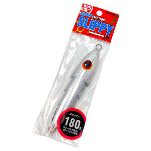 Slow Emotion Slippy Jig - Xesta - Size:180g - Color:Silver Holographic