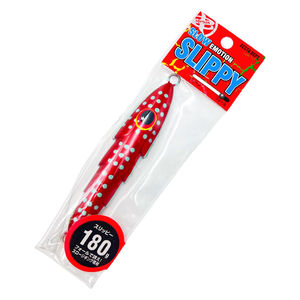 Slow Emotion Slippy Jig - Xesta - Size:180g - Color:Red/ Silver Dot