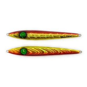 Jack Eye Switch Jig - Hayabusa - Color:Chili Pepper - Size:300g