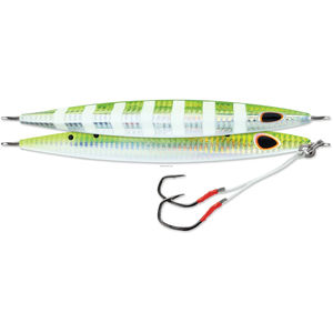 Kensaki Jig - Williamson - Color:Green Sardine Zebra UV - Size:6 in - Weight:170g • 6oz
