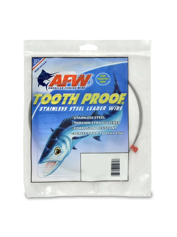 Tooth Proof Wire Leader - American Fishing Wire - Size:#2 • 27 lb