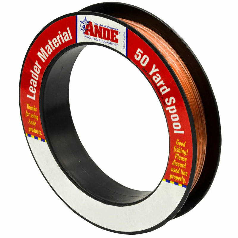 Ande Monofilament Leader - Pink - Size:100 Lbs