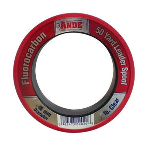 Ande Fluorocarbon Leader- Clear - Size:15 Lbs