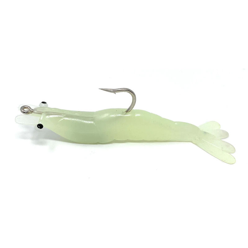 305 Rubber Shrimp 4in - VENSE - Color:Night Fluorescente 010