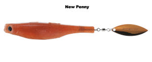 Dartspin - Hyperplastics - Size:5.5 in - Color:New Penny