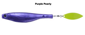 Dartspin - Hyperplastics - Size:5.5 in - Color:Purple Pearly