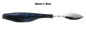 Dartspin - Hyperplastics - Size:5.5 in - Color:Black n' Blue