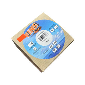 40G Braided Fishing Line 500yds - Fins - Test:65 lb - Color:Blue