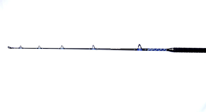 Spinning Series - XCaliber - Length:6'6" - Color:Blue/Silver - Size:20-40 lb