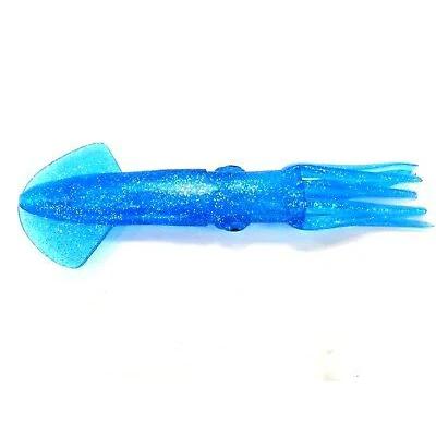 Mauler Squid 9" - Squid Nation - Color:Ocean Blue Sparkle