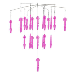 9in Compact Dredge - Squid Nation - Color:Killer Pink