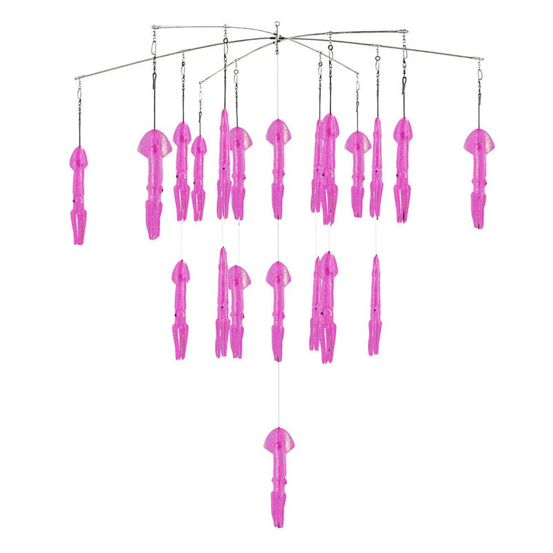 9in Compact Dredge - Squid Nation - Color:Killer Pink