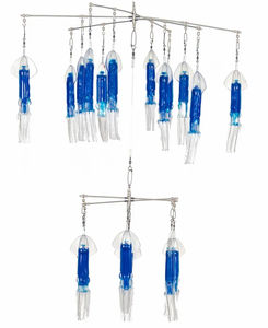 9in Compact Dredge - Squid Nation - Color:Electric Blue